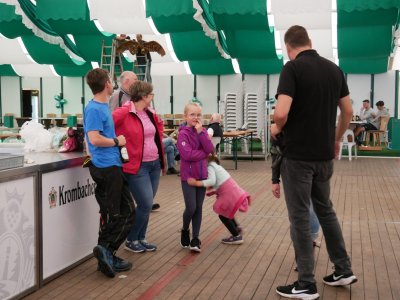 Schützenfest Aufbau 2025