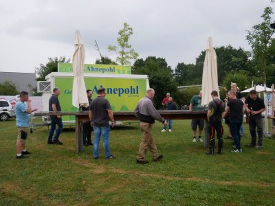 Schützenfest Aufbau 2025