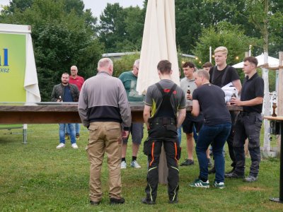 Schützenfest Aufbau 2025