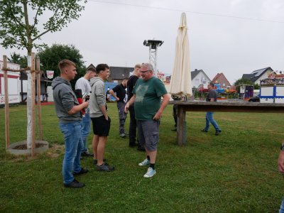 Schützenfest Aufbau 2025