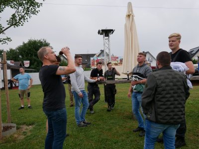 Schützenfest Aufbau 2025